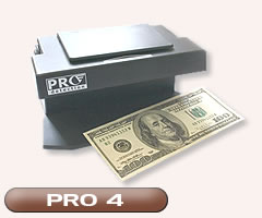 Компактный детектор подлинности банкнот PRO-4